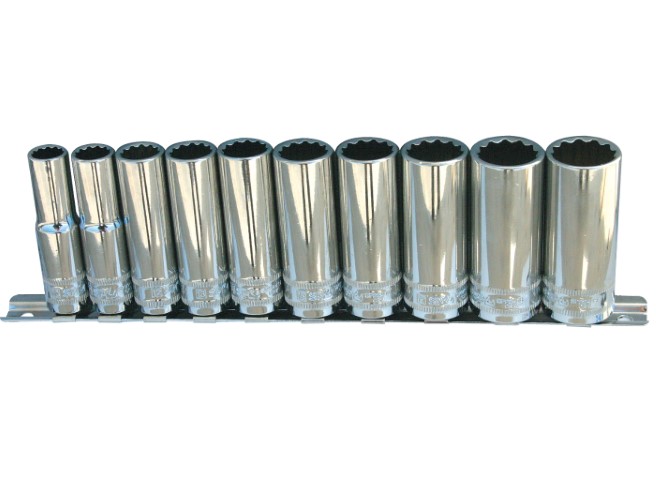 SP - 10PC 3/8 DR 12PT METRIC DEEP SOCKET SET 